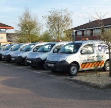 six omni security company vans